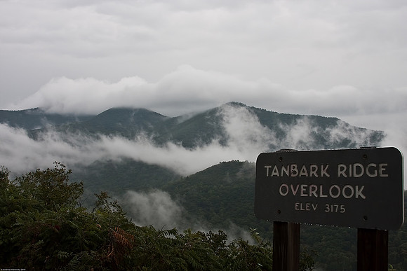 September 26, 2010, Rainy day on Blue Ridge Parkway