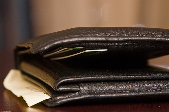 October 18, 2010, My wallet