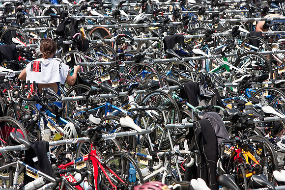 July 18, 2010, Triathalon Parking