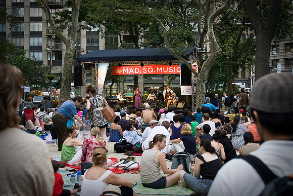 July 21, 2010, Music in the park