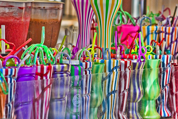 July 22, 2010, Street festival straws
