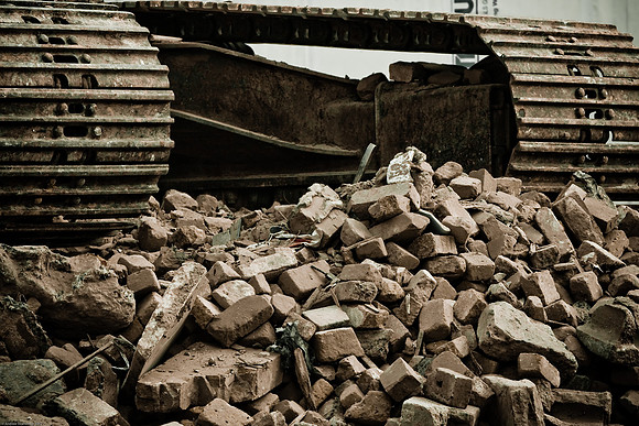 August 4, 2010, Pile of rocks
