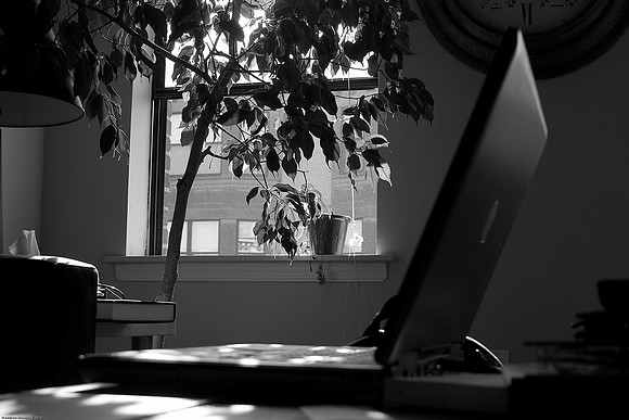 August 13, 2010, Working at home