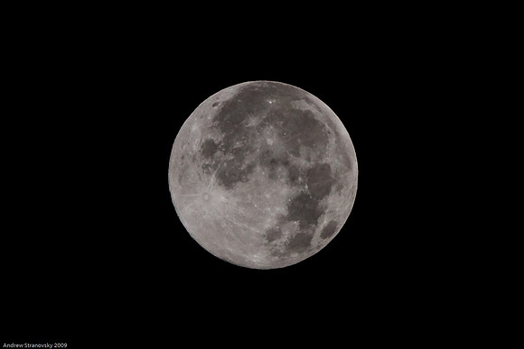 December 2, 2009, The Moon
