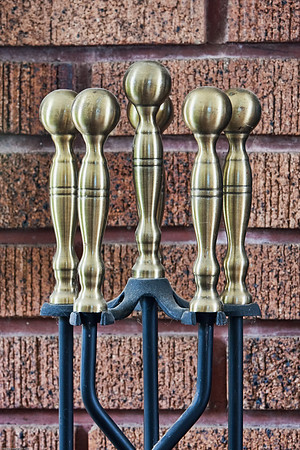 January 2, 2010, Fireplace set