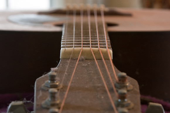 January 3, 2010, Dusty guitar