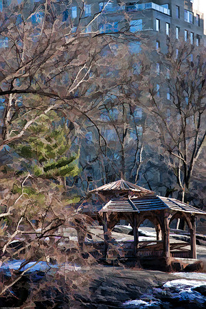 January 9, 2010, Gazebo in Central Park