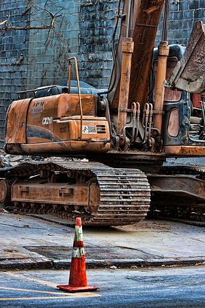 January 21, 2010, Construction Cone