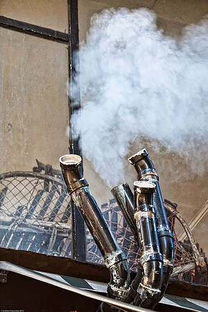 January 31, 2010, Steam plume