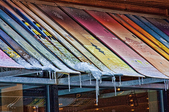 February 18, 2010, Ski awning
