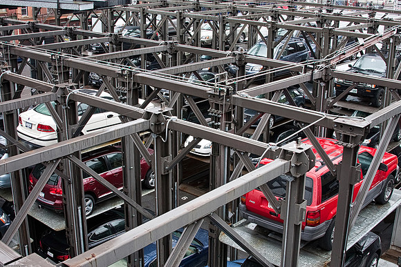 March 14, 2010, NYC Car park