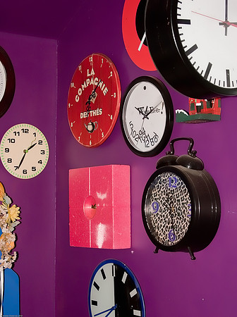 April 12, 2010, Clock wall