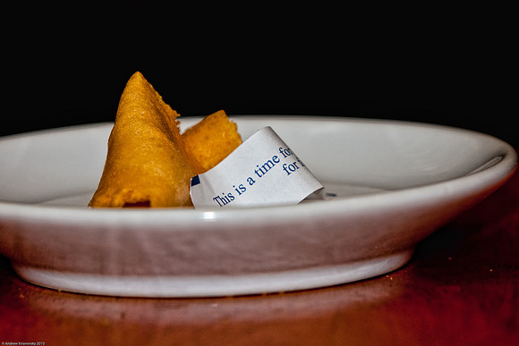 April 19, 2010, Fortune Cookie