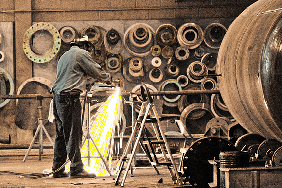September 7, 2010, Metal worker