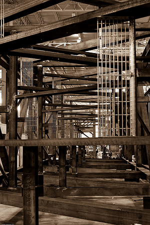 September 10, 2010, Incomplete stair tower