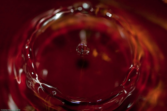 September 13, 2010, Cropped picture of a water drop