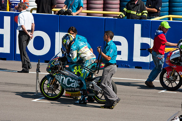 125cc Brno MotoGP starting grid