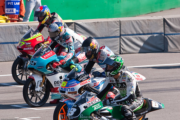 125cc Brno MotoGP starting grid