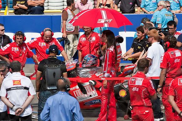 Hayden, Brno MotoGP starting grid