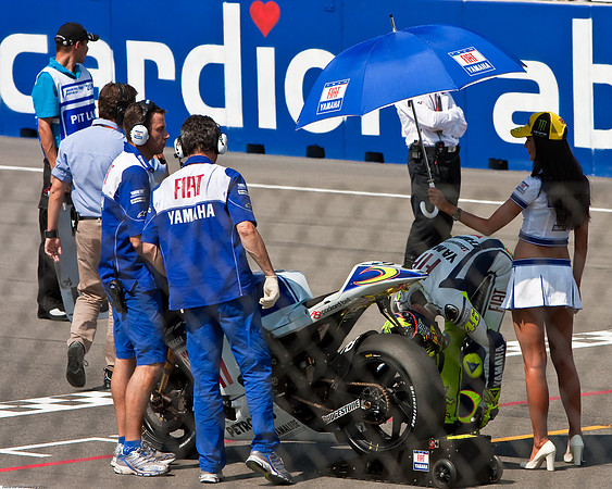 Rossi, Brno MotoGP starting grid