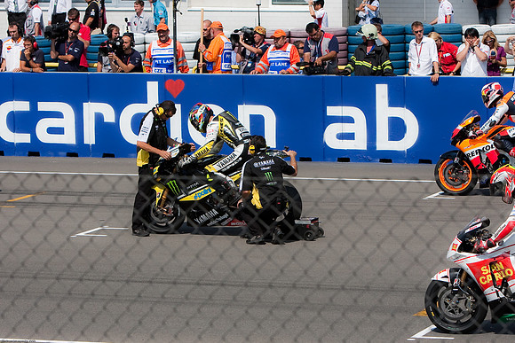 Brno MotoGP starting grid