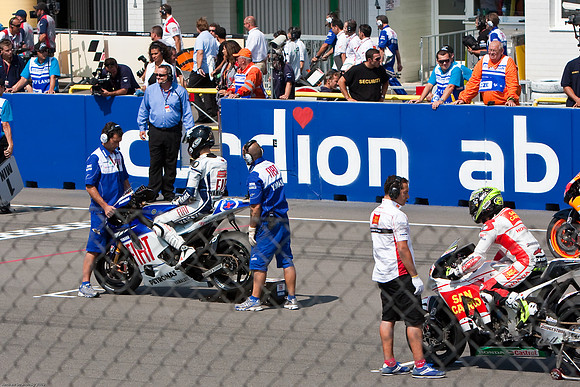 Brno MotoGP starting grid