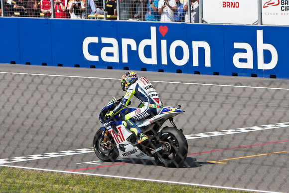 Brno MotoGP starting grid