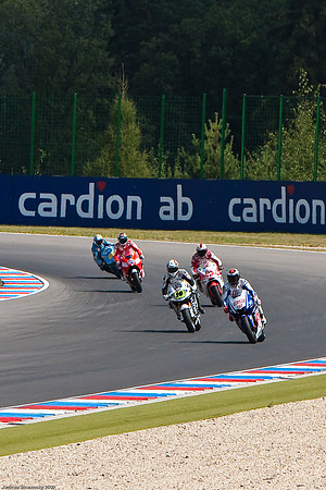 Brno MotoGP warm up lap