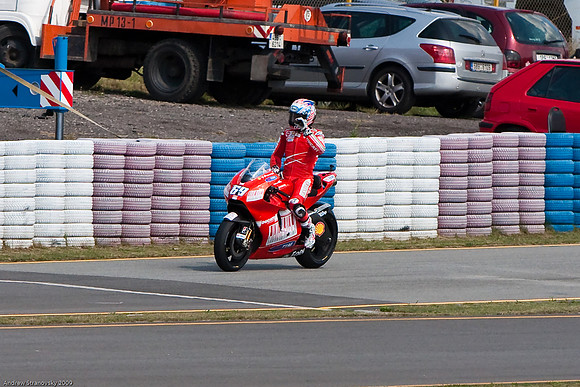 Hayden, 5th Place, Brno MotoGP