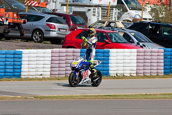 Rossi, 1st Place, Brno MotoGP