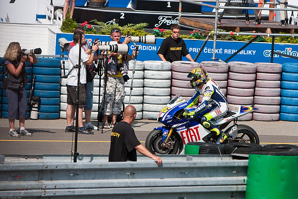Rossi, 1st Place, Brno MotoGP
