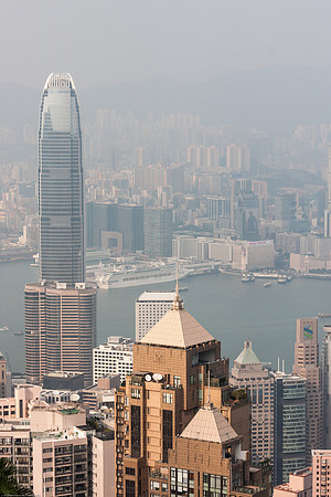 Hong Kong Skyline, Sheung Wan, Hong Kong S.A.R., China