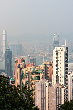 Hong Kong Skyline, Sheung Wan, Hong Kong S.A.R., China