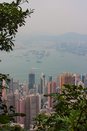 Hong Kong Skyline, Sheung Wan, Hong Kong S.A.R., China
