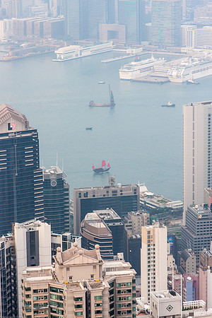 Hong Kong Skyline, Sheung Wan, Hong Kong S.A.R., China