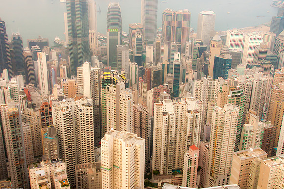 Hong Kong Skyline, Sheung Wan, Hong Kong S.A.R., China