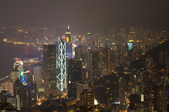Hong Kong Skyline, Sheung Wan, Hong Kong S.A.R., China