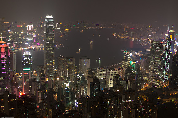 Hong Kong Skyline, Sheung Wan, Hong Kong S.A.R., China