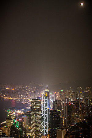 Hong Kong Skyline, Sheung Wan, Hong Kong S.A.R., China