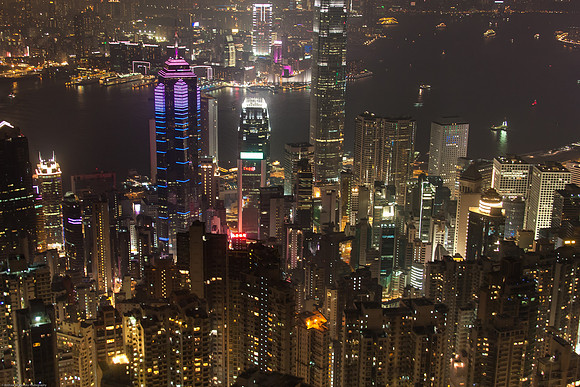 Hong Kong Skyline, Sheung Wan, Hong Kong S.A.R., China