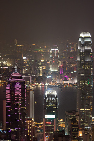 Hong Kong Skyline, Sheung Wan, Hong Kong S.A.R., China