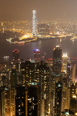 Hong Kong Skyline, Sheung Wan, Hong Kong S.A.R., China