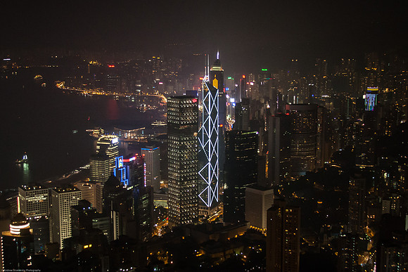 Hong Kong Skyline, Sheung Wan, Hong Kong S.A.R., China
