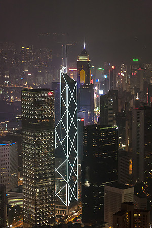 Hong Kong Skyline, Sheung Wan, Hong Kong S.A.R., China