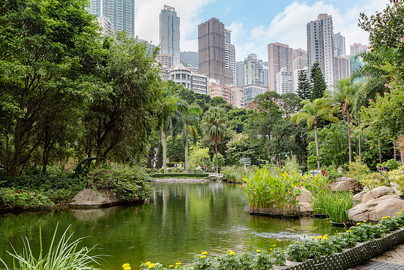 View from Hong Kong Park