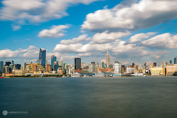 Clouds over the Empire State Building