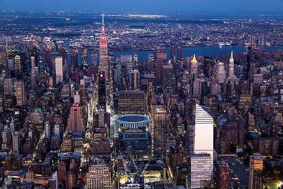 Empire State Building and Madison Square Garden