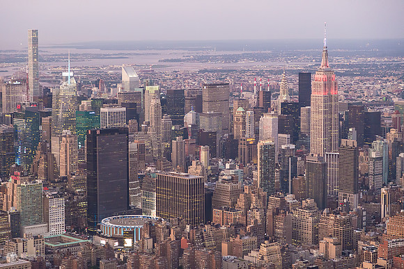 Empire State Building and Madison Square Garden