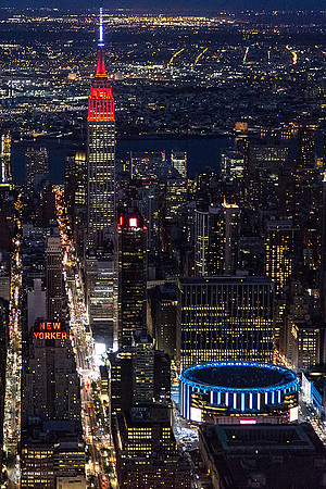 Empire State Building and Madison Square Garden