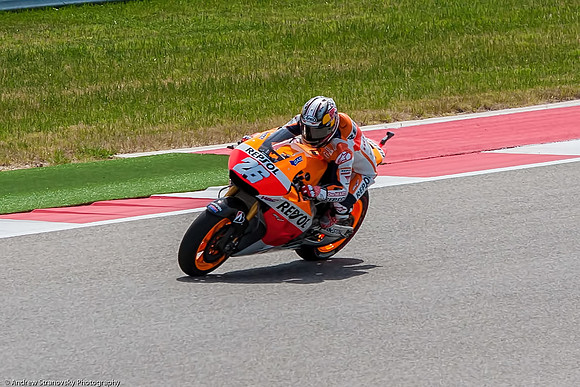 Pedrosa, Friday warm up, Austin MotoGP 2014